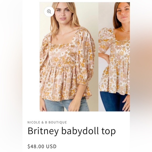 Molly Green Blouse - Picture 1 of 4